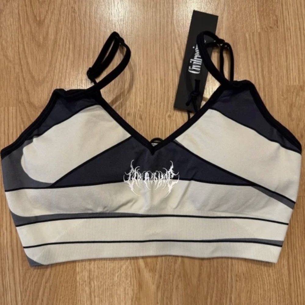 NWT Civil Regime Kelly Bandage Sports Bra